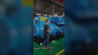 Chargement sur site de groupes électrogènes diesel