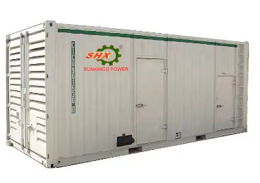 acheter Générateur diesel de 1000 KVA Container de type silencieux 800KW Puissance électrique Générateur diesel pour l'industrie online manufacture