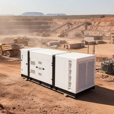 acheter Heavy duty Cummins Diesel Generator 1000kva used in mining site in Africa online manufacture