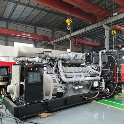 acheter Générateur diesel de type ouvert refroidi à l'eau 1000kva 500kw 1000kw 1500kw Générateurs diesel ensemble avec générateur diesel à 3 phases online manufacture