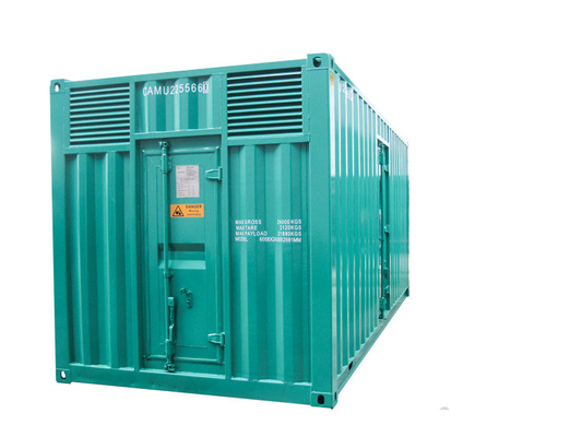 acheter Centrale de rapport simple diesel de réserve insonorisée du générateur 2MW Cummins online manufacture