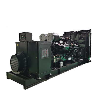 Générateur diesel 1500RPM 1500KVA avec moteur Cummins 1200kw Genset à cadre ouvert