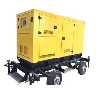 Groupe électrogène diesel silencieux SHX 50KVA avec remorque - Fabricant de haute performance - Alimentation de secours pour la maison