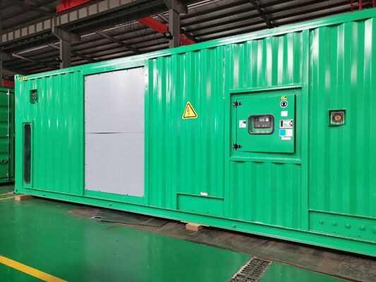 Prime 1000kva 1250kva 1500kva 1875kva Container silencieux Baudouin / Weichai Genset avec ATS pour le centre de données / hôpital / bâtiment