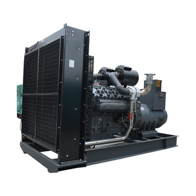 groupe électrogène stationnaire de 1250kva Leroy Somer Power Diesel Generator 1mw